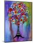 Cheery Tree Of Life-Prisarts-Mounted Premium Giclee Print