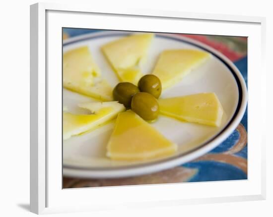Cheese and Olives, Istria, Croatia-Russell Young-Framed Photographic Print