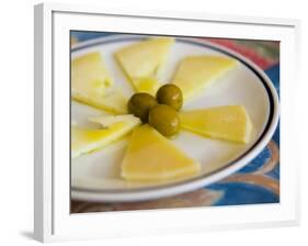 Cheese and Olives, Istria, Croatia-Russell Young-Framed Photographic Print