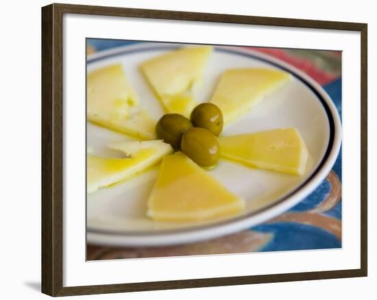 Cheese and Olives, Istria, Croatia-Russell Young-Framed Photographic Print