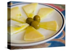 Cheese and Olives, Istria, Croatia-Russell Young-Stretched Canvas