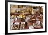 Cheese and Salamis at Papiniano Market, Milan, Lombardy, Italy, Europe-Yadid Levy-Framed Photographic Print