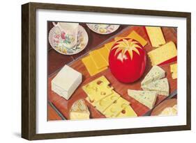 Cheese Array-null-Framed Art Print