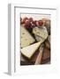 Cheese Board with Grapes, Fig and Bread-Foodcollection-Framed Photographic Print