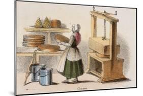 Cheese, C1845-Benjamin Waterhouse Hawkins-Mounted Giclee Print