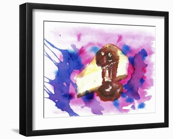 Cheese Cake-Wolf Heart Illustrations-Framed Giclee Print