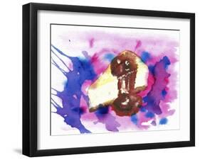 Cheese Cake-Wolf Heart Illustrations-Framed Giclee Print