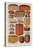 Cheese, Isabella Beeton, UK-null-Stretched Canvas