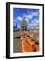 Cheese Market in Gouda, South Holland, Netherlands, Europe-Hans-Peter Merten-Framed Photographic Print