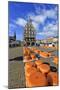 Cheese Market in Gouda, South Holland, Netherlands, Europe-Hans-Peter Merten-Mounted Photographic Print