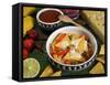 Cheese Nachos, Mexican Food, Mexico, North America-Tondini Nico-Framed Stretched Canvas