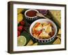 Cheese Nachos, Mexican Food, Mexico, North America-Tondini Nico-Framed Photographic Print