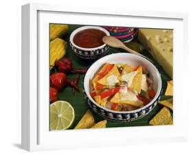 Cheese Nachos, Mexican Food, Mexico, North America-Tondini Nico-Framed Photographic Print