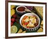 Cheese Nachos, Mexican Food, Mexico, North America-Tondini Nico-Framed Photographic Print