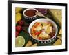 Cheese Nachos, Mexican Food, Mexico, North America-Tondini Nico-Framed Photographic Print