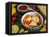 Cheese Nachos, Mexican Food, Mexico, North America-Tondini Nico-Framed Stretched Canvas