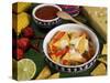 Cheese Nachos, Mexican Food, Mexico, North America-Tondini Nico-Stretched Canvas