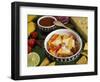 Cheese Nachos, Mexican Food, Mexico, North America-Tondini Nico-Framed Photographic Print