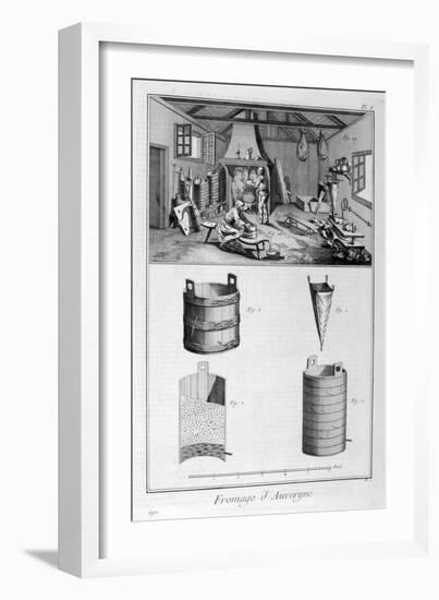 Cheese of Auvergne, 1751-1777-null-Framed Giclee Print