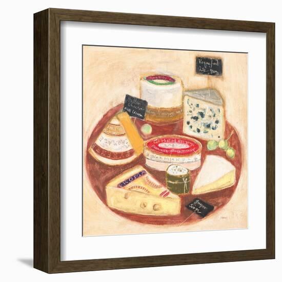 Cheese Plate 1-Maret Hensick-Framed Art Print