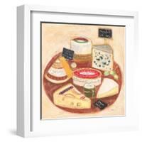 Cheese Plate 1-Maret Hensick-Framed Art Print