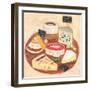 Cheese Plate 1-Maret Hensick-Framed Art Print