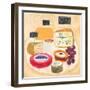 Cheese Plate 2-Maret Hensick-Framed Art Print