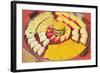 Cheese Plate-null-Framed Art Print