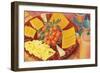 Cheese Plate-null-Framed Art Print