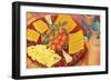 Cheese Plate-null-Framed Art Print