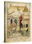 Cheese Production Miniature from the Tacuinum Sanitatis-null-Stretched Canvas