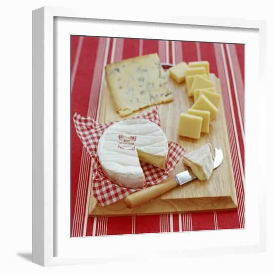 Cheese Selection-David Munns-Framed Premium Photographic Print