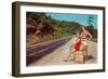 Cheesecake Hitching to Ozarks-null-Framed Art Print