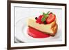 Cheesecake with Fresh Berries-tashka2000-Framed Photographic Print