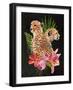Cheetah Bouquet I-Annie Warren-Framed Art Print