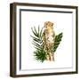 Cheetah Outlook I-Annie Warren-Framed Art Print