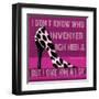 Cheetah Shoe-Sylvia Murray-Framed Art Print