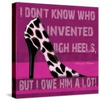 Cheetah Shoe-Sylvia Murray-Stretched Canvas