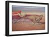 Cheetah versus Jaguar-Lincoln Seligman-Framed Giclee Print