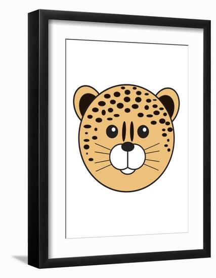 Cheetah-null-Framed Art Print