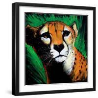 Cheetah-null-Framed Art Print