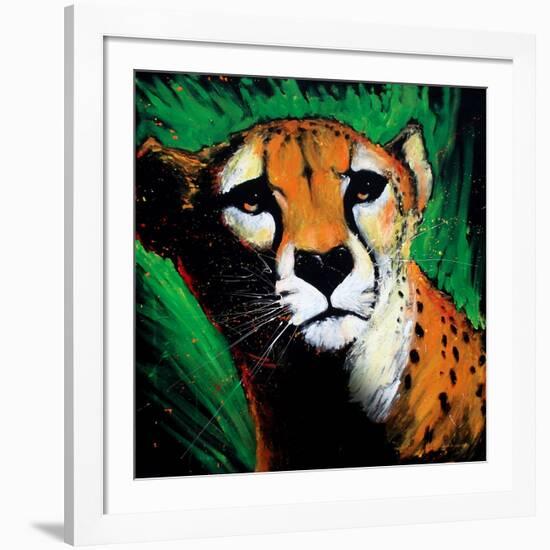 Cheetah-null-Framed Art Print