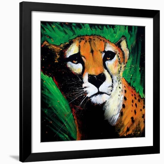 Cheetah-null-Framed Art Print
