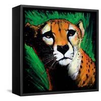 Cheetah-null-Framed Stretched Canvas