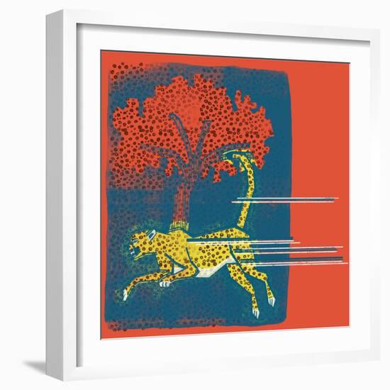 Cheetah-null-Framed Giclee Print