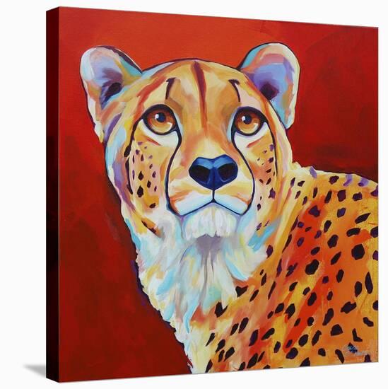 Cheetah-Corina St. Martin-Stretched Canvas