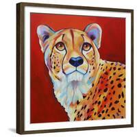 Cheetah-Corina St. Martin-Framed Giclee Print