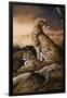 Cheetahs of Dusk-Trevor V. Swanson-Framed Giclee Print