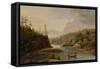 Cheever's Mill on the St. Croix River, 1847-Henry Lewis-Framed Stretched Canvas