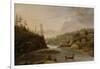 Cheever's Mill on the St. Croix River, 1847-Henry Lewis-Framed Giclee Print